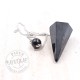 Pendule Shungite 6 faces 2