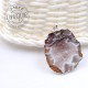 Agate pendentif géode 2