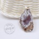 Agate pendentif géode 3