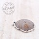 Agate pendentif géode 4