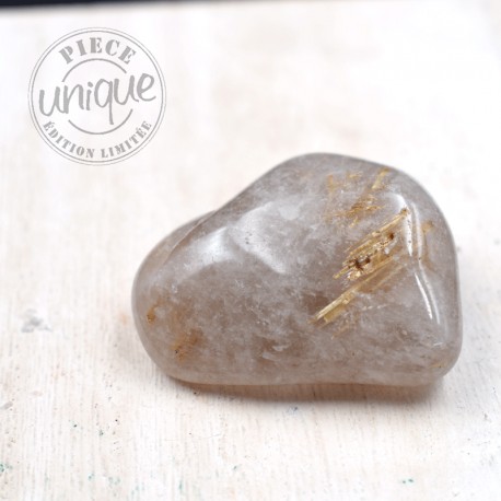 Quartz Rutile pierre roulée 2