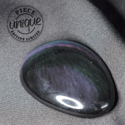 Obsidiana Arco Iris piedra pulida 6