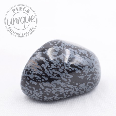 Obsidienne mouchetée pierre roulée 3