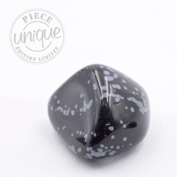 Obsidienne mouchetée pierre roulée 4