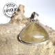 Pendentif Quartz Rutile serti argent 1