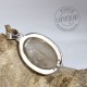 Pendentif Quartz Rutile serti argent 3