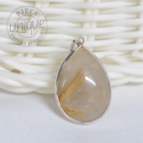 Pendentif Quartz Rutile