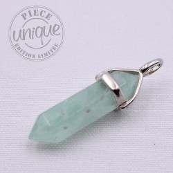 Colgante Fluorita verde biterminado 2