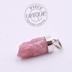 Pendentif Tourmaline rose brute 4