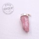 Pendentif Tourmaline rose brute 4