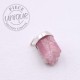 Pendentif Tourmaline rose brute 5