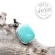 Chrysoprase pendentif argent 5