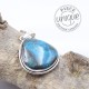 Pendentif Shattuckite argent 2