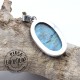 Pendentif Shattuckite argent 3