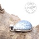 Pendentif Opale Dendritique argent 2
