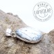 Pendentif Opale Dendritique argent 3