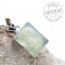 Pendentif Préhnite argent 2