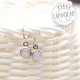 Boucle d'oreille Pierre de Lune argent 3