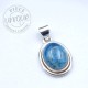 Colgante apatita azul 1