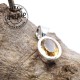 Pendentif Citrine et argent 5