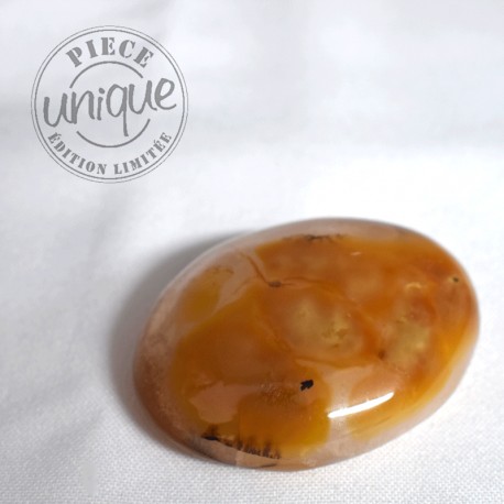 Agate merlinite galet 4