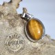 Pendentif Oeil de Tigre argent 1