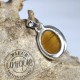Pendentif Oeil de Tigre argent 1