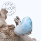 Pendentif coeur Larimar argent 3