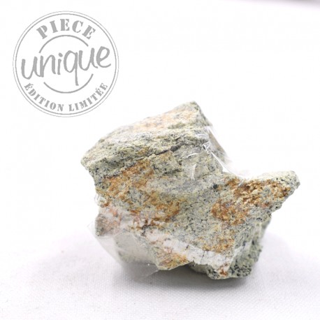 Serpentine verte zonée pierre brute 6