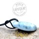 Colgante Larimar piedra pulida 3