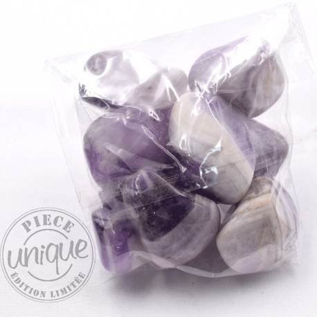 Amatista lavanda piedras rodadas grandes 250g bolsa 1