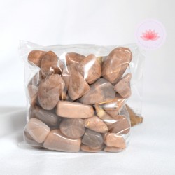 Pierre de Lune marron petites pierres roulées par 250g