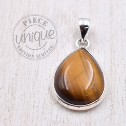 Colgante Ojo de Tigre plata 2