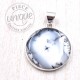 Pendentif Opale Dendritique argent 9