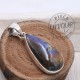 Colgante Labradorita violeta plata 3