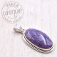 Charoïte pendentif argent 3