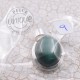 Pendentif Malachite argent 9