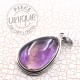 Pendentif Amétrine argent 2
