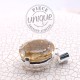 Pendentif en Citrine facetée argent 9
