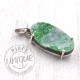 Pendentif Uvarovite argent 2