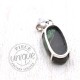 Pendentif Uvarovite argent 2