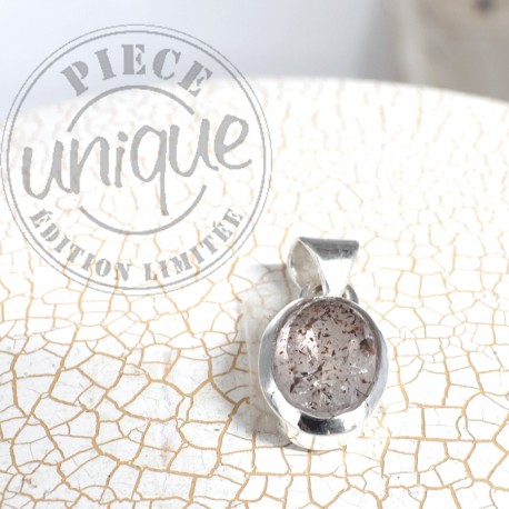 Pendentif Super Seven facetté argent 5