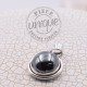 Pendentif Hématite argent 1