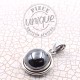 Pendentif Hématite argent 1