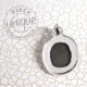 Pendentif Hématite argent 3