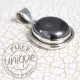 Pendentif Hématite argent 3
