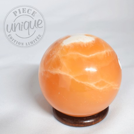 Sphère en Calcite Orange 2