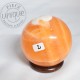 Sphère en Calcite Orange 2