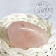 Quartz rose pierre roulée 6