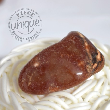 Cornaline pierre roulée 4